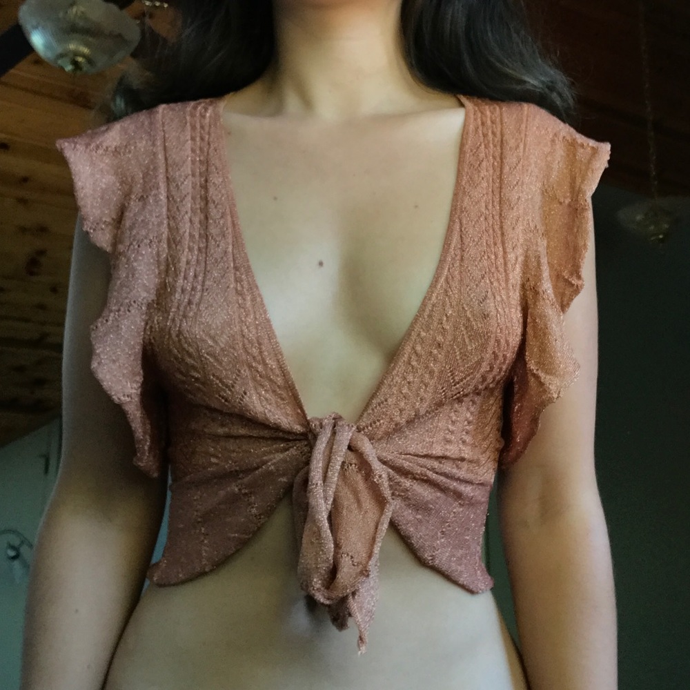 Bebe wrap top